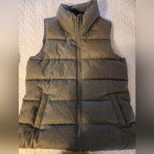 Medium Gray Old Navy Puffer Vest
